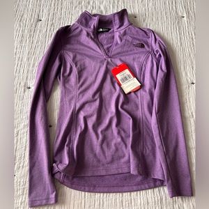 North face quarter zip - size XS